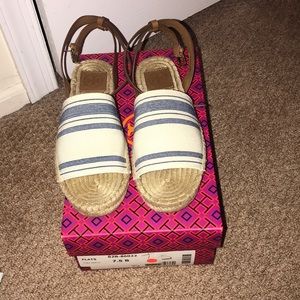 Tory Burch Elastic Espadrille Sandal